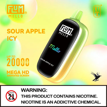 Flum Mello Sour Apple Icy
